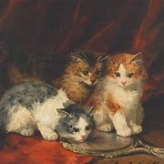 Image result for Smiling Cat Meme Painting