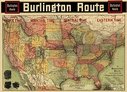 Image result for Burlington Northern Railroad Map