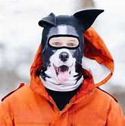 Image result for Dog with Ski Mask Shirt