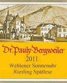 Image result for Dr Pauly Bergweiler Wehlener Sonnenuhr Riesling Spatlese
