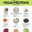 Image result for Vegan Protein Sources Chart