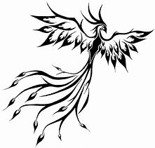 Image result for Black and White Tribal Tattoos Designs of a Bird