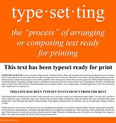 Image result for Typesetting
