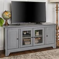 Image result for 55-Inch TV Stand Wooden Drawers