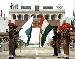 Image result for Wagah Border Pakistan