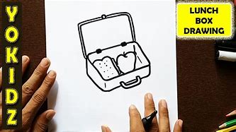 Image result for Wooden Lunch Box Digital Drawing