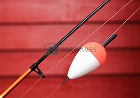 Image result for Red and White Bobber On Fishing Pole Clip Art