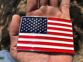 Image result for American Flag Belt Buckle