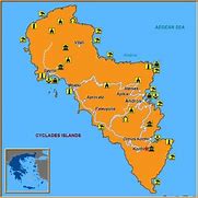 Image result for Cyclades Greece Map