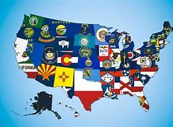 Image result for us flags maps