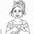 Image result for Model Girl Coloring Pages