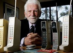 Image result for martin cooper first mobile phones