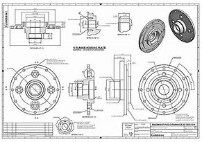 Image result for Mechanical Drafting Drawings Called