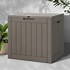 Image result for Grey Outdoor Storage Seat