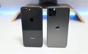 Image result for iPhone 8 Plus Size vs 11 Pro