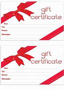 Image result for Print Gift Certificate Free