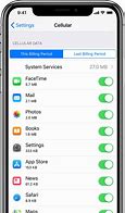 Image result for How to Find Mobile Data On iPhone
