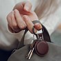 Image result for Air Tag Leather Key Ring