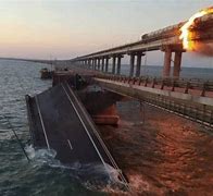 Image result for Kerch Bridge Collapse