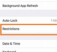 Image result for Camera in iPhone Says Restrictions Enabled