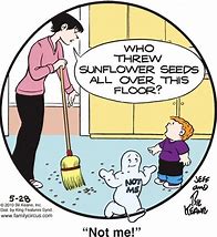 Image result for Not Me Cartoon