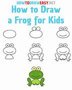 Image result for How to Draw a Frog Face