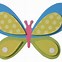 Image result for Colorful Butterfly Cutouts