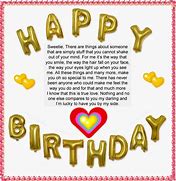Image result for Happy Birthday My Love Letter