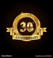 Image result for 30 Years Anniversary Logo