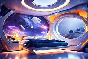 Image result for Futuristic Spaceship Interior Bedroom