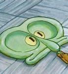 Image result for Flat Eyes Squidward