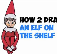 Image result for Elf On the Shelf Sketch