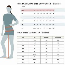 Image result for French Clothing Size Chart