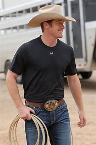 Image result for Men Wearing Cowboy Polo