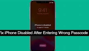 Image result for iPhone Wrong Passcode