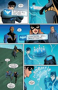 Image result for Nightwing Birthday Gift Comic