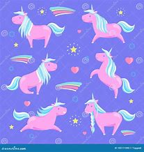 Image result for Rainbow Unicorn Vector