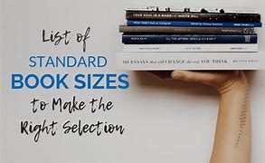 Image result for Small Book Sizes