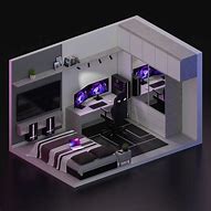 Image result for Gaming Room 3D Model