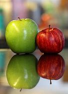 Image result for Green and Red Apple Poster