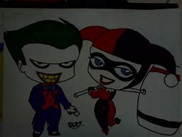 Image result for Chibi Joker and Harley Quinn