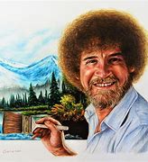 Image result for Bob Ross Drawing Simple