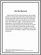 Image result for We Do Recover Ribbon Sticker