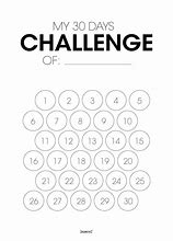 Image result for Cover Pagr of 30 Days Challenge