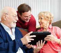 Image result for Elderly Using iPads