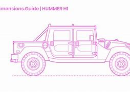 Image result for Hummer H1 Dimensions