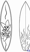 Image result for Surfboard Coloring