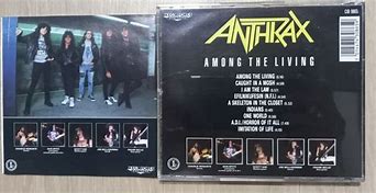 Image result for Anthrax Among the Living CD