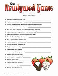 Image result for Free Printable Games Married Couples