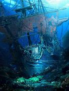 Image result for Sunken Pirate Ship Ocean Scene